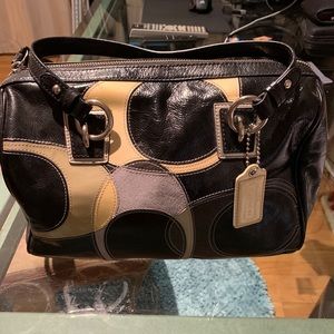 Authentic Coach Inlaid C Convertible Sig Satchel